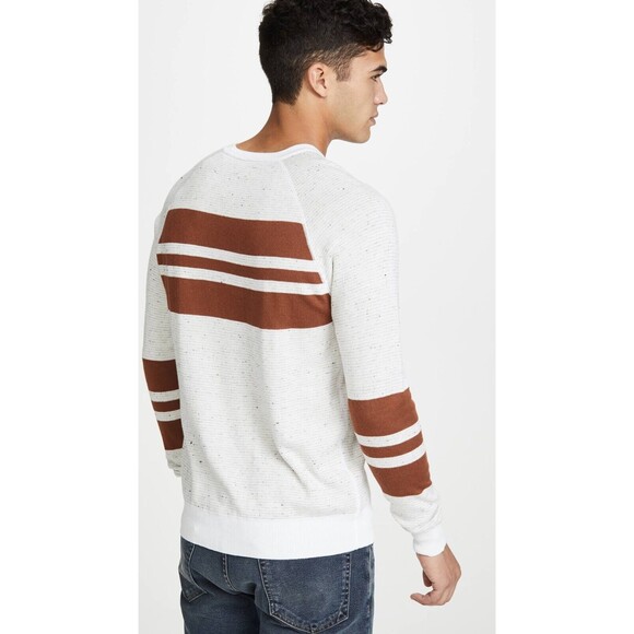 Billy Reid Cashmere Blend Sweater Mens Crew Neck Pullover Made In Italy M - Picture 2 of 9